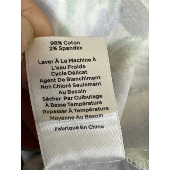 Talbots Women's 14 Pleated Mixed Pattern Skirt Purple Floral - Picture 12 of 14